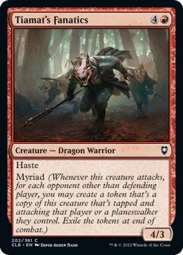Image for Tiamat's Fanatics (202) (Commander Legends: Battle for Baldur's Gate) - Magic: The Gathering