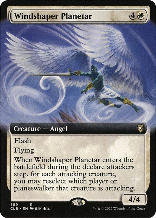 Image for Windshaper Planetar (Extended Art) (559) (Commander Legends: Battle for Baldur's Gate) - Magic: The Gathering