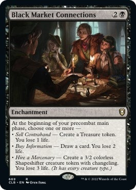 Image for Black Market Connections (669) (Commander Legends: Battle for Baldur's Gate) - Magic: The Gathering