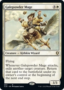 Image for Galepowder Mage (694) (Commander Legends: Battle for Baldur's Gate) - Magic: The Gathering