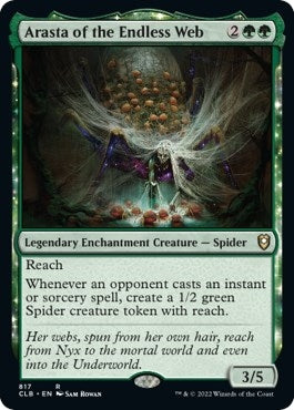 Image for Arasta of the Endless Web (817) (Commander Legends: Battle for Baldur's Gate) - Magic: The Gathering