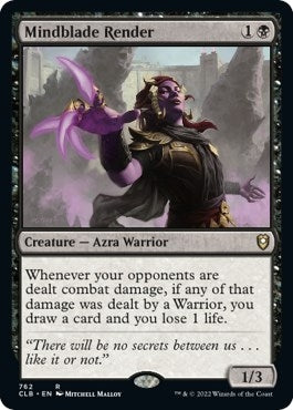 Image for Mindblade Render (762) (Commander Legends: Battle for Baldur's Gate) - Magic: The Gathering