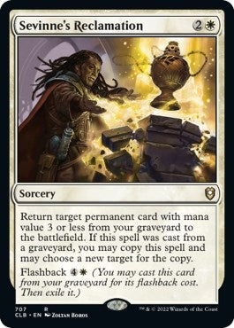 Image for Sevinne's Reclamation (707) (Commander Legends: Battle for Baldur's Gate) - Magic: The Gathering