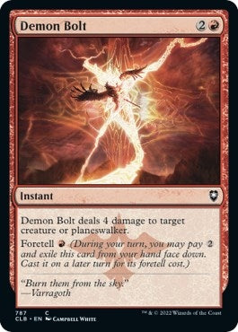 Image for Demon Bolt (787) (Commander Legends: Battle for Baldur's Gate) - Magic: The Gathering