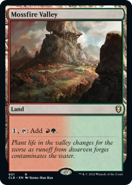 Image for Mossfire Valley (901) (Commander Legends: Battle for Baldur's Gate) - Magic: The Gathering