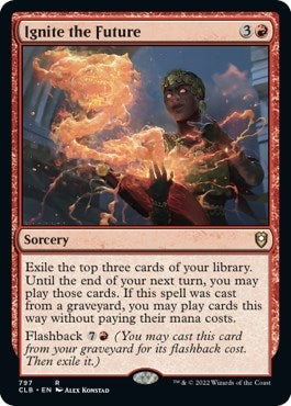 Image for Ignite the Future (797) (Commander Legends: Battle for Baldur's Gate) - Magic: The Gathering