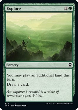 Image for Explore (823) (Commander Legends: Battle for Baldur's Gate) - Magic: The Gathering