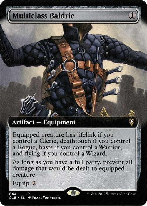 Image for Multiclass Baldric (Extended Art) (644) (Commander Legends: Battle for Baldur's Gate) - Magic: The Gathering