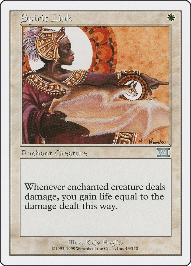Image for Spirit Link (43) (Classic Sixth Edition) - Magic: The Gathering