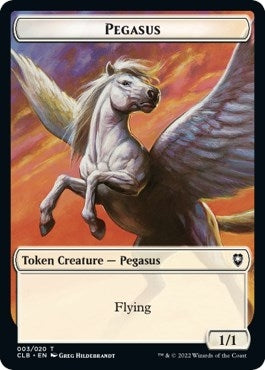 Image for Pegasus Token (3) (Commander Legends: Battle for Baldur's Gate) - Magic: The Gathering