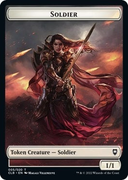 Image for Soldier Token (5) (Commander Legends: Battle for Baldur's Gate) - Magic: The Gathering