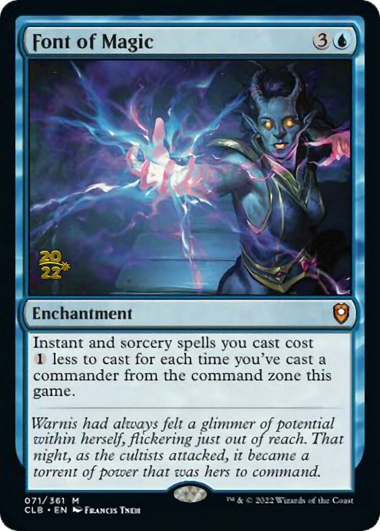 Image for Font of Magic (71) (Prerelease Cards) - Magic: The Gathering