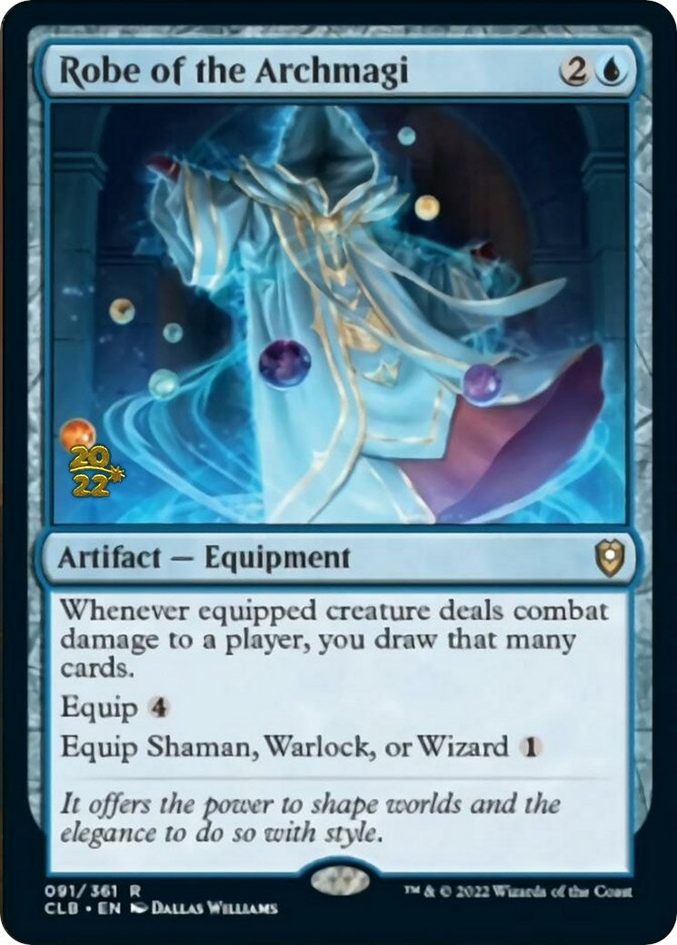 Image for Robe of the Archmagi (91) (Prerelease Cards) - Magic: The Gathering