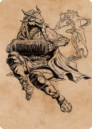 Image for Korlessa, Scale Singer Art Card (68) (Art Series: Commander Legends: Battle for Baldur's Gate) - Magic: The Gathering