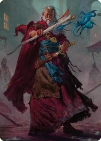 Image for Elminster Art Card (64/81) (64) (Art Series: Commander Legends: Battle for Baldur's Gate) - Magic: The Gathering