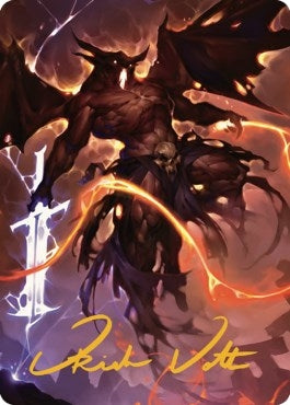 Image for Balor Art Card (Gold-Stamped Signature) (7) (Art Series: Commander Legends: Battle for Baldur's Gate) - Magic: The Gathering