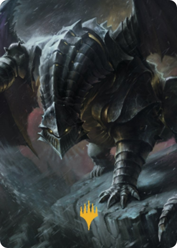 Image for Chardalyn Dragon Art Card (Gold-Stamped) (9) (Art Series: Commander Legends: Battle for Baldur's Gate) - Magic: The Gathering