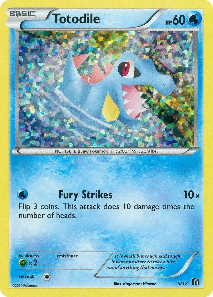 Image for Totodile (005/012) (McDonald's Promos 2016) - Pokemon