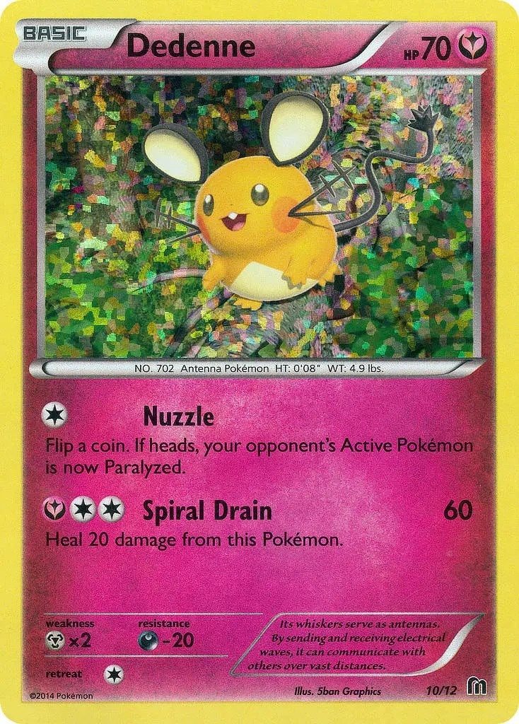 Image for Dedenne (010/012) (McDonald's Promos 2016) - Pokemon