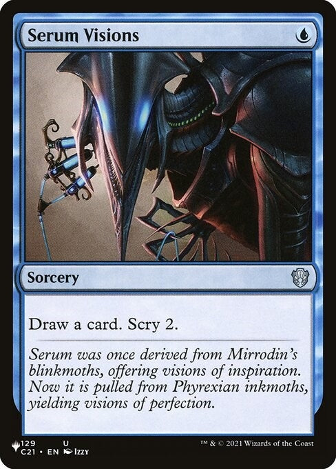 Image for Serum Visions (129) (The List Reprints) - Magic: The Gathering