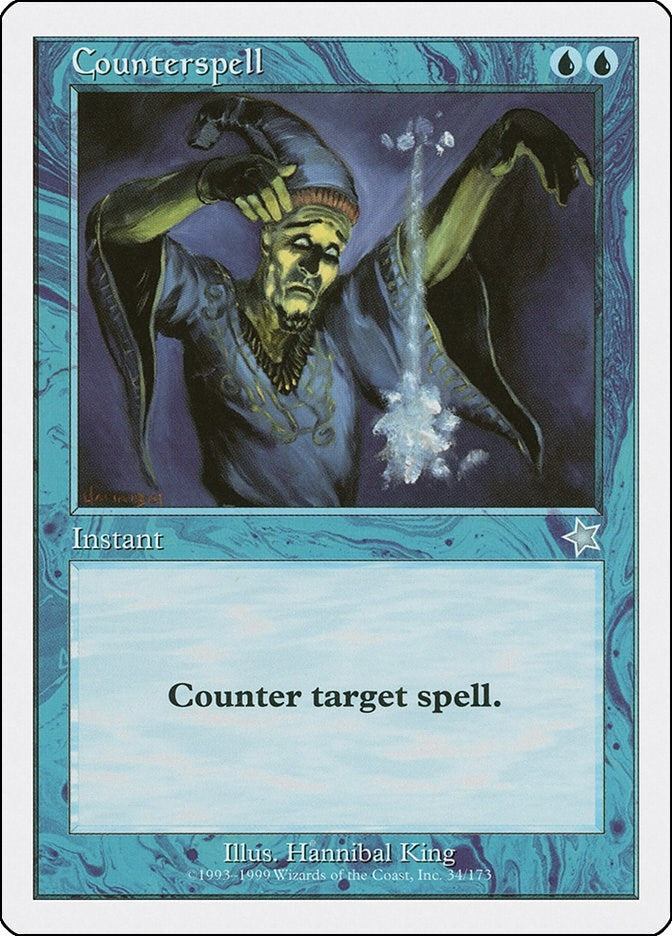 Image for Counterspell (34) (Starter 1999) - Magic: The Gathering