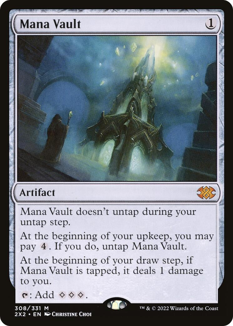 Image for Mana Vault (308) (Double Masters 2022) - Magic: The Gathering
