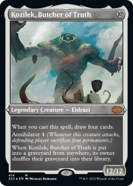 Image for Kozilek, Butcher of Truth (Foil Etched) (414) (Double Masters 2022) - Magic: The Gathering