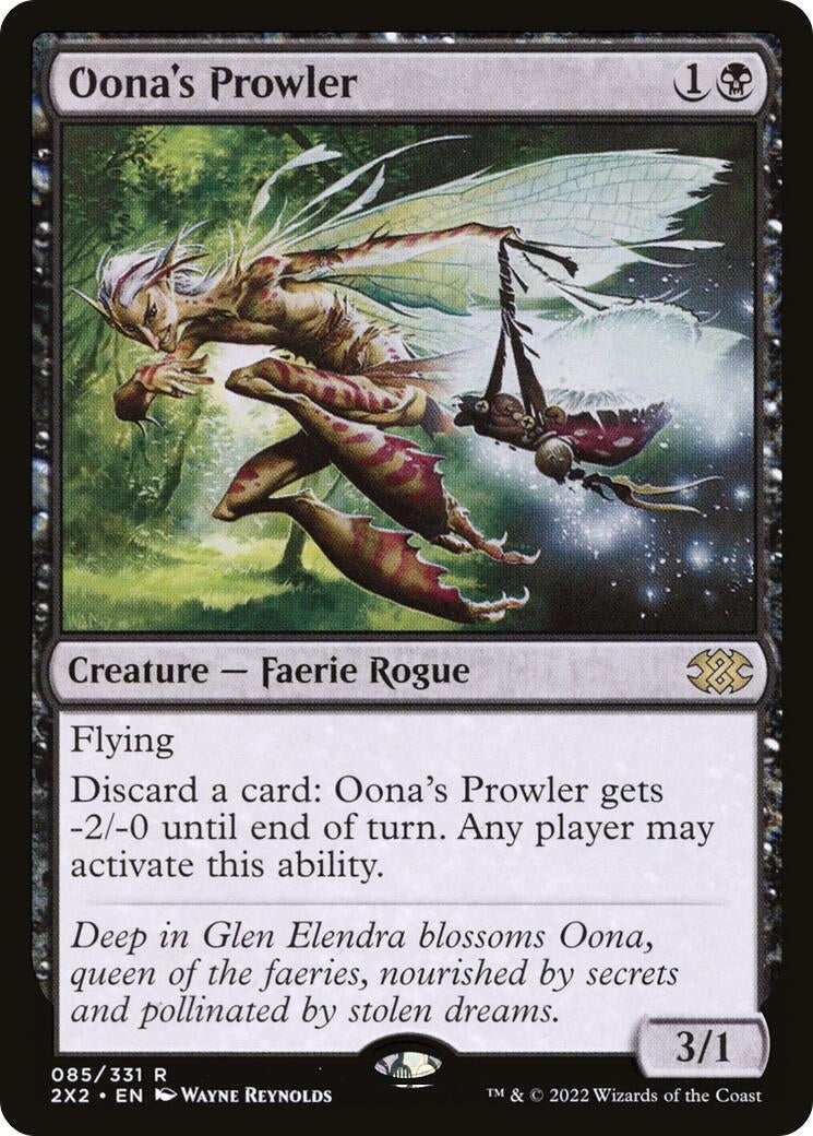 Image for Oona's Prowler (85) (Double Masters 2022) - Magic: The Gathering