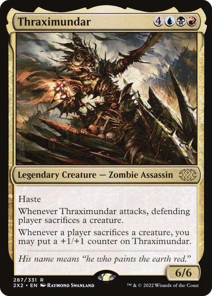 Image for Thraximundar (287) (Double Masters 2022) - Magic: The Gathering