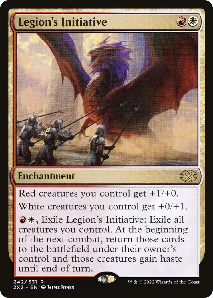 Image for Legion's Initiative (242) (Double Masters 2022) - Magic: The Gathering
