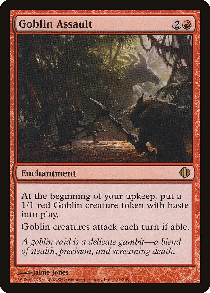Image for Goblin Assault (101) (Shards of Alara) - Magic: The Gathering