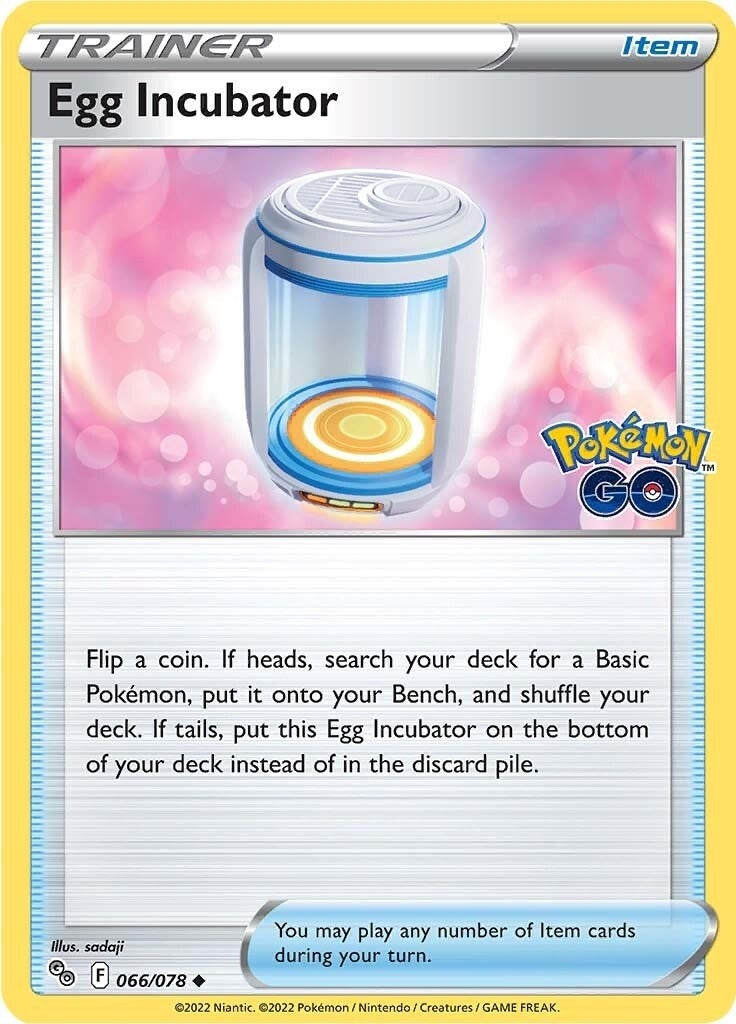 Image for Egg Incubator (066/078) (Pokemon GO) - Pokemon