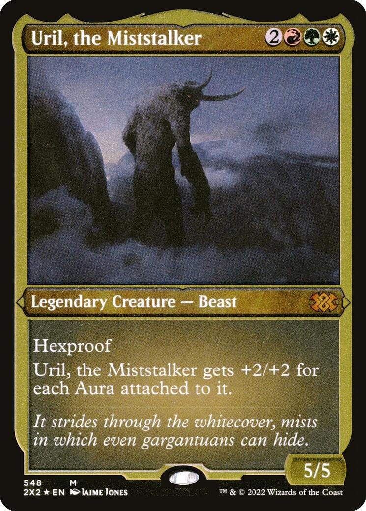 Image for Uril, the Miststalker (Foil Etched) (548) (Double Masters 2022) - Magic: The Gathering