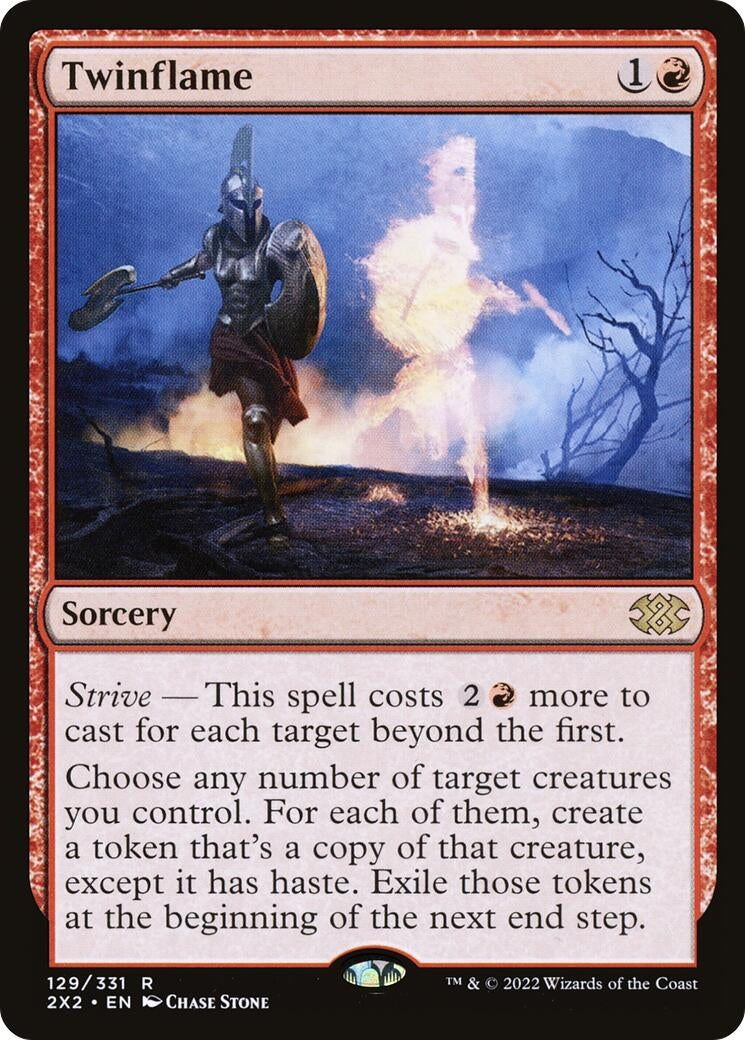 Image for Twinflame (129) (Double Masters 2022) - Magic: The Gathering
