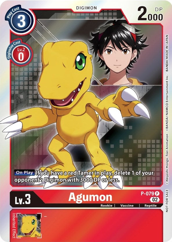 Image for Agumon - P-079 (P-079 P) (Digimon Promotion Cards) - Digimon Card Game