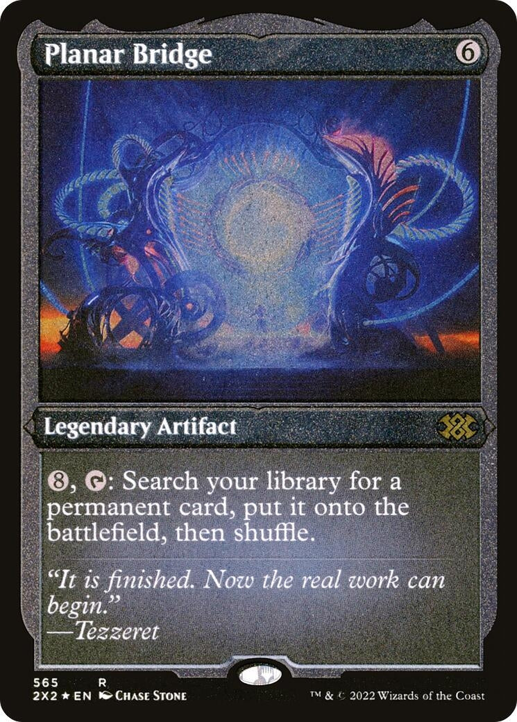 Image for Planar Bridge (Foil Etched) (565) (Double Masters 2022) - Magic: The Gathering