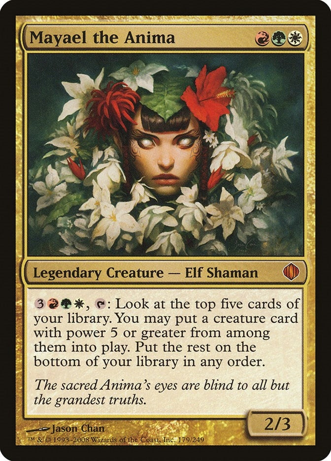 Image for Mayael the Anima (179) (Shards of Alara) - Magic: The Gathering
