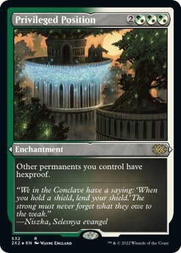 Image for Privileged Position (Foil Etched) (532) (Double Masters 2022) - Magic: The Gathering