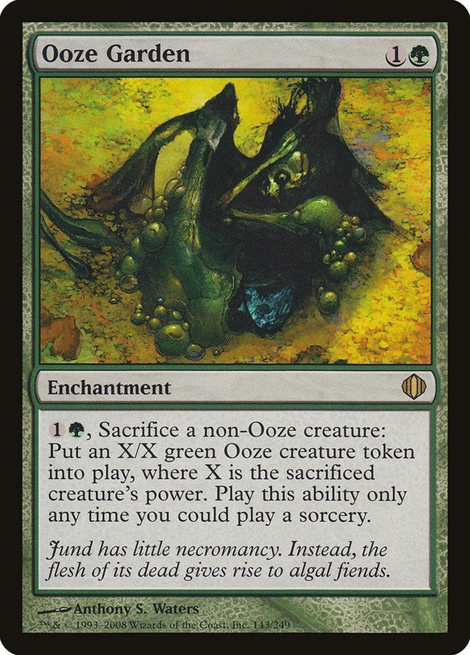 Image for Ooze Garden (143) (Shards of Alara) - Magic: The Gathering