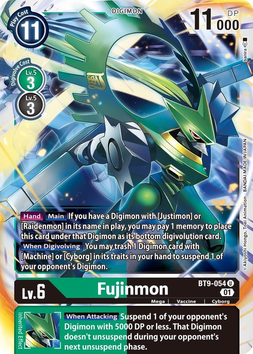 Image for Fujinmon (BT9-054 U) (X Record) - Digimon Card Game