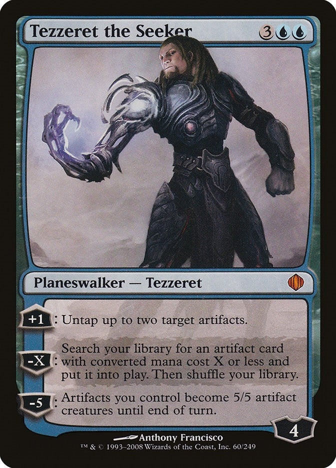 Image for Tezzeret the Seeker (60) (Shards of Alara) - Magic: The Gathering