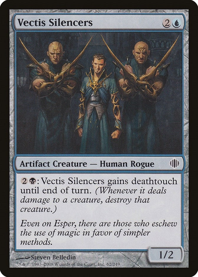 Image for Vectis Silencers (62) (Shards of Alara) - Magic: The Gathering