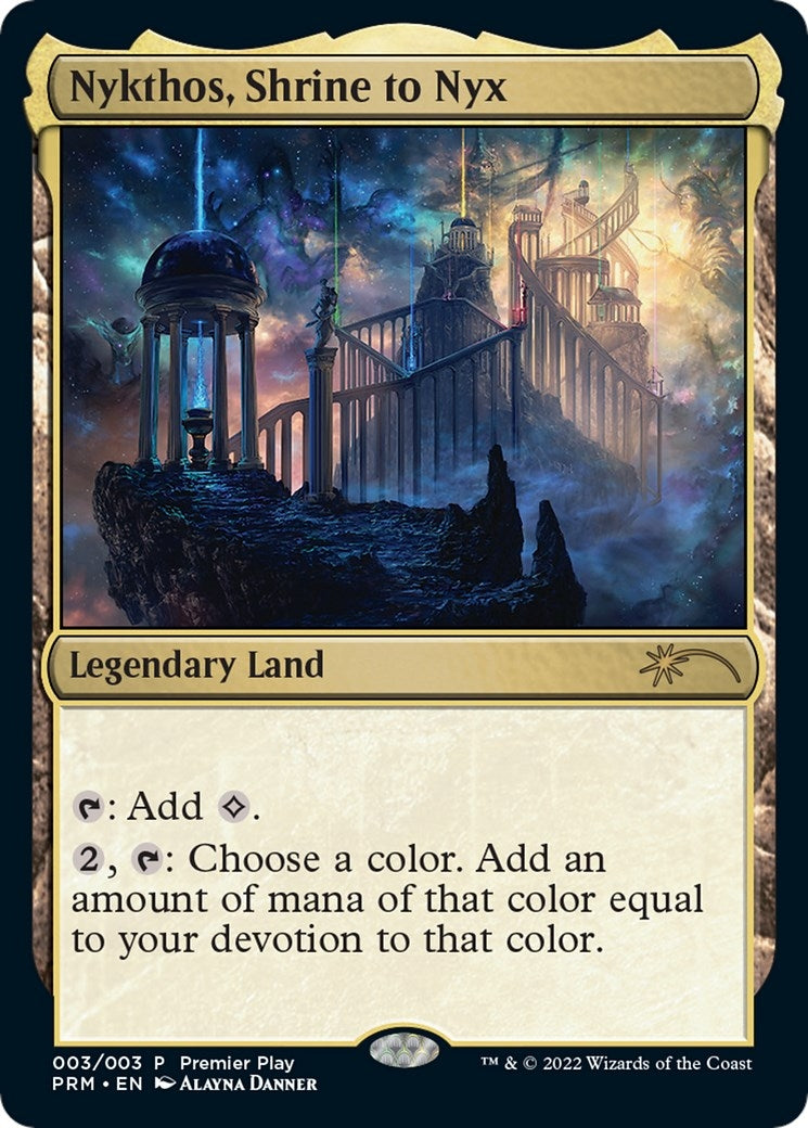 Image for Nykthos, Shrine to Nyx (3) (Pro Tour Promos) - Magic: The Gathering