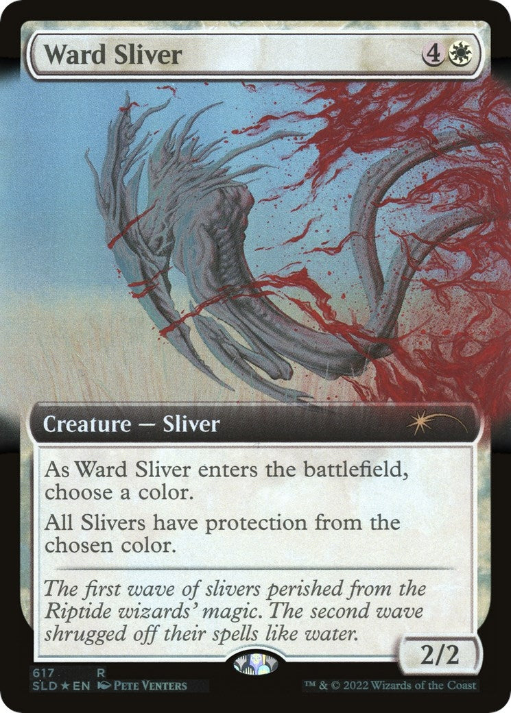 Image for Ward Sliver (Extended Art) (617) (Secret Lair Drop Series) - Magic: The Gathering