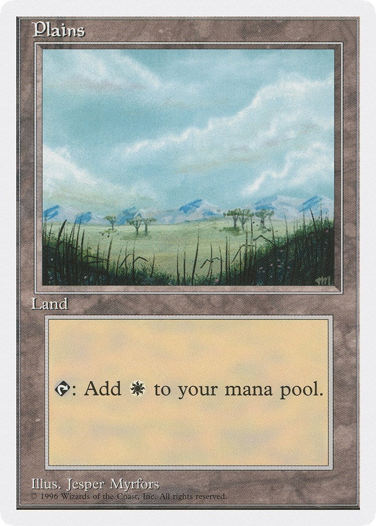 Image for Plains (B) (54) (Introductory Two-Player Set) - Magic: The Gathering