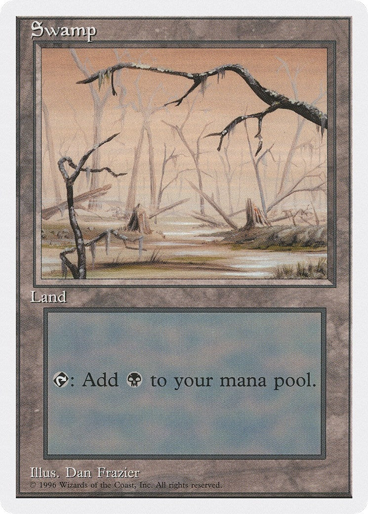 Image for Swamp (B) (60) (Introductory Two-Player Set) - Magic: The Gathering