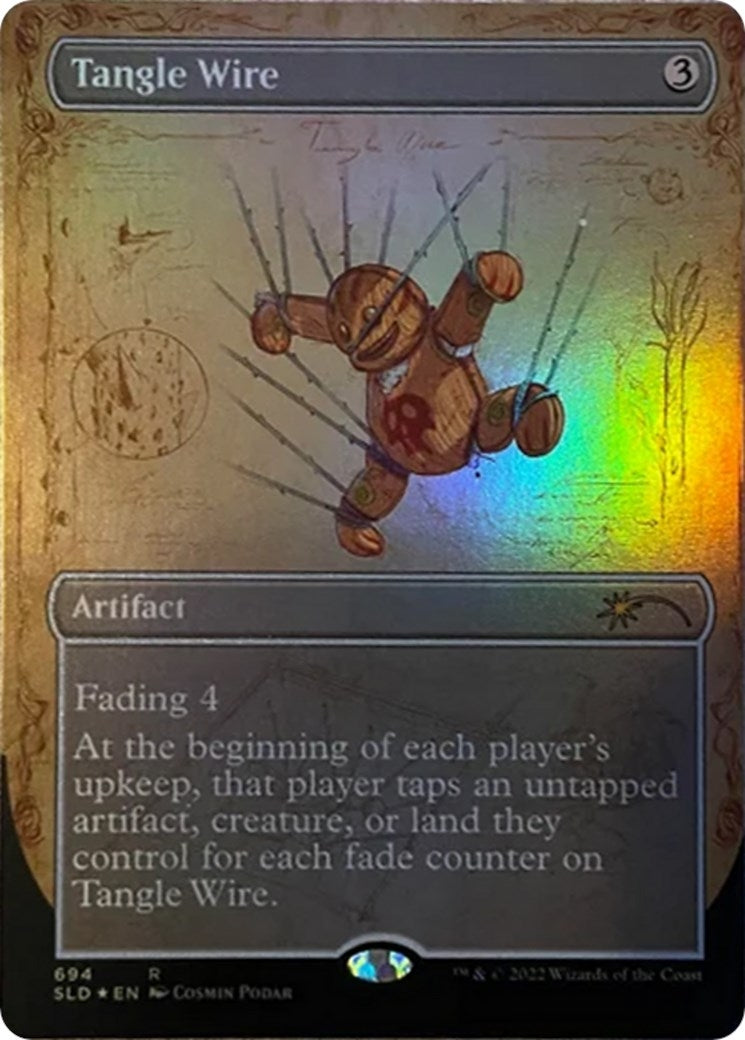Image for Tangle Wire (Borderless) (694) (Secret Lair Drop Series) - Magic: The Gathering
