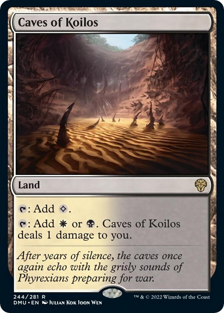 Image for Caves of Koilos (244) (Dominaria United) - Magic: The Gathering