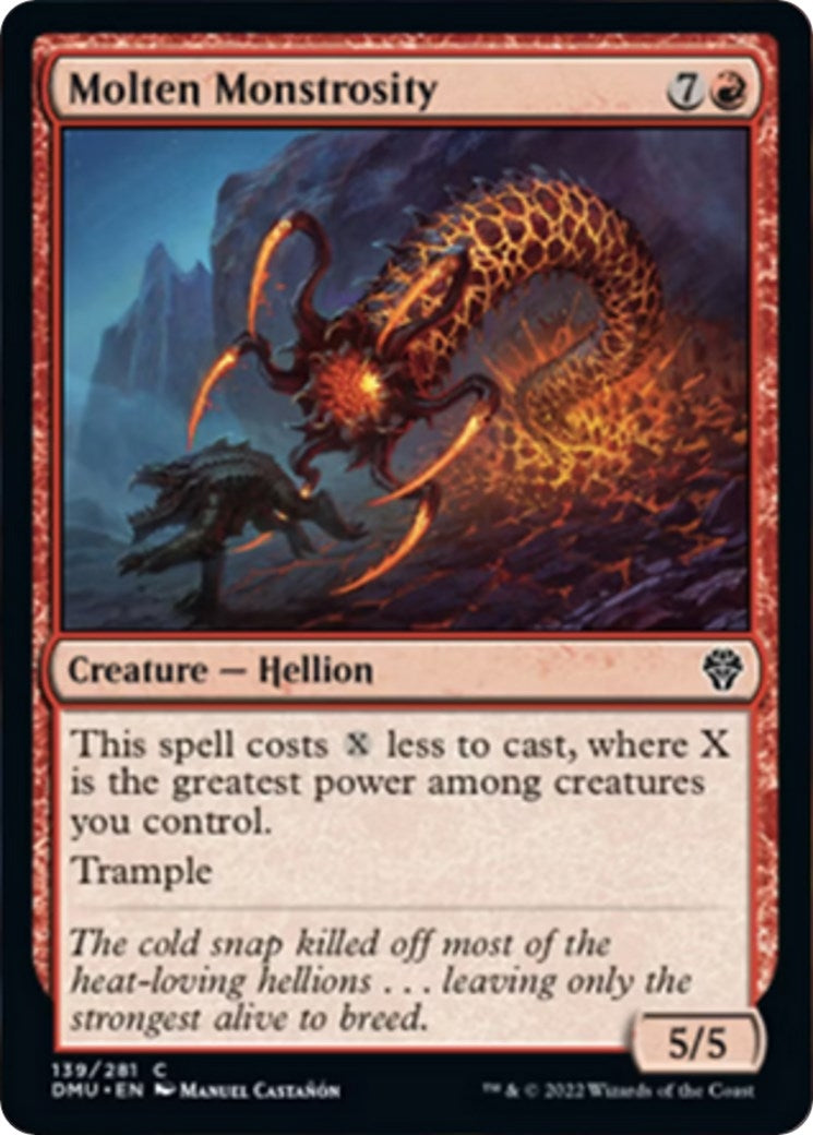 Image for Molten Monstrosity (139) (Dominaria United) - Magic: The Gathering