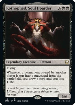 Image for Kothophed, Soul Hoarder (114) (Commander: Dominaria United) - Magic: The Gathering